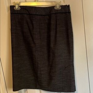 Ann Taylor Charcoal Pencil Skirt
